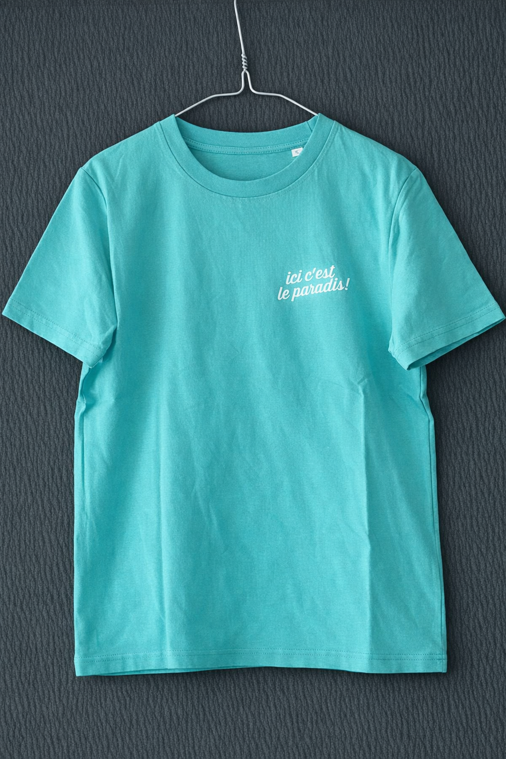 Unisex-T-Shirt - Pool Blue